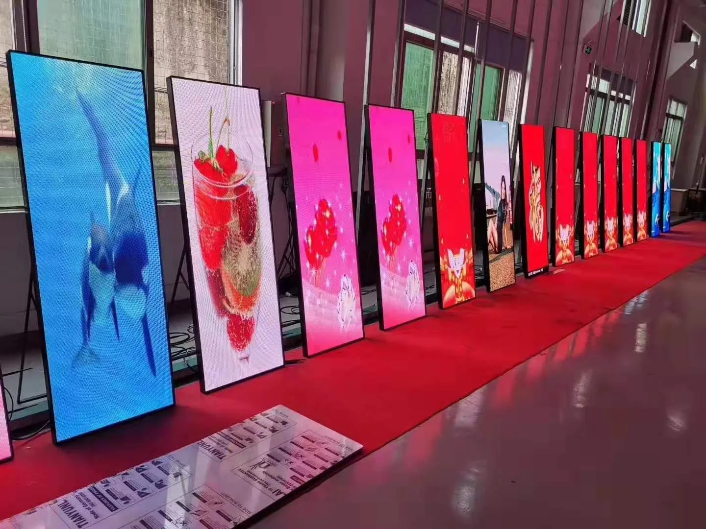 TOPSTAR LED display lineup source material used for creative application discovery